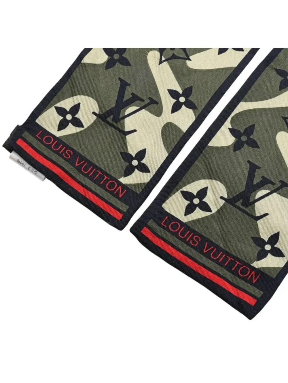 Louis Vuitton Takashi Murakami Bandeau Monogram Moflage Scarf Twilly Silk